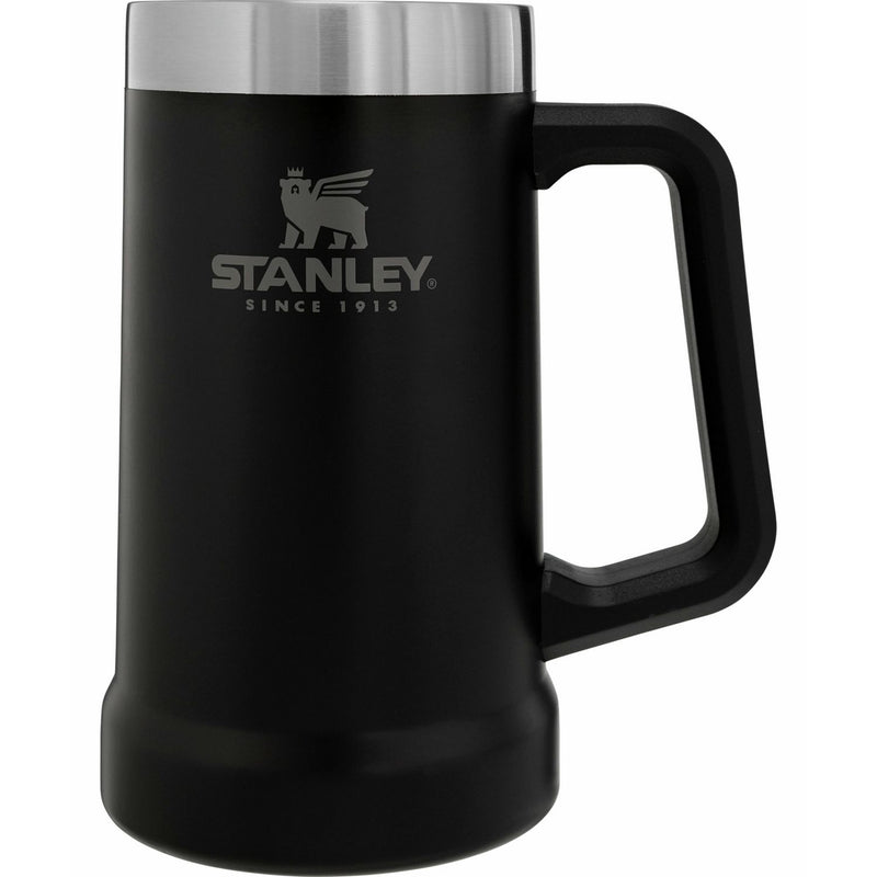Stanley black stainless steel beer vessel 700ml, UK version