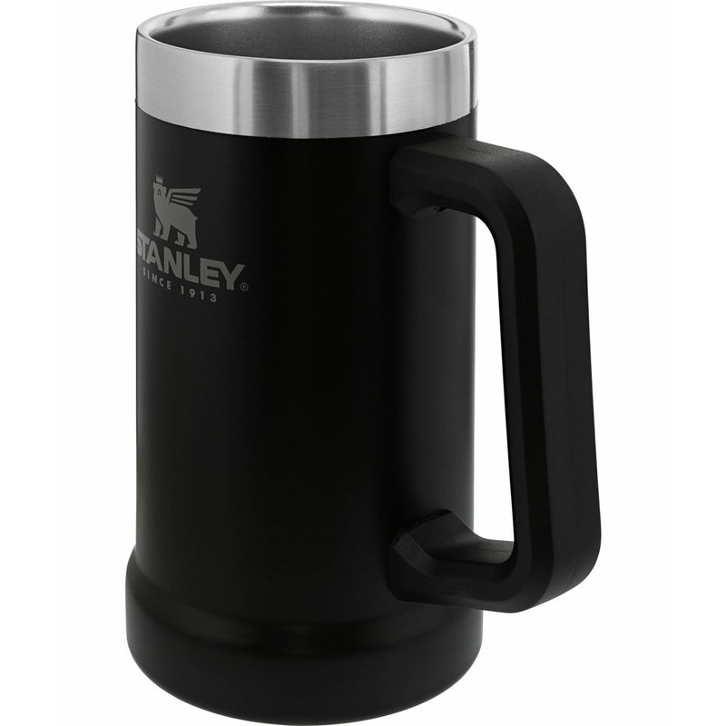 Stanley black stainless steel beer vessel 700ml, UK version