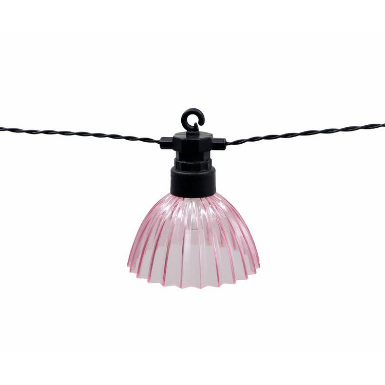 Habitat solar string lights warm white 10 LED, imported from the UK