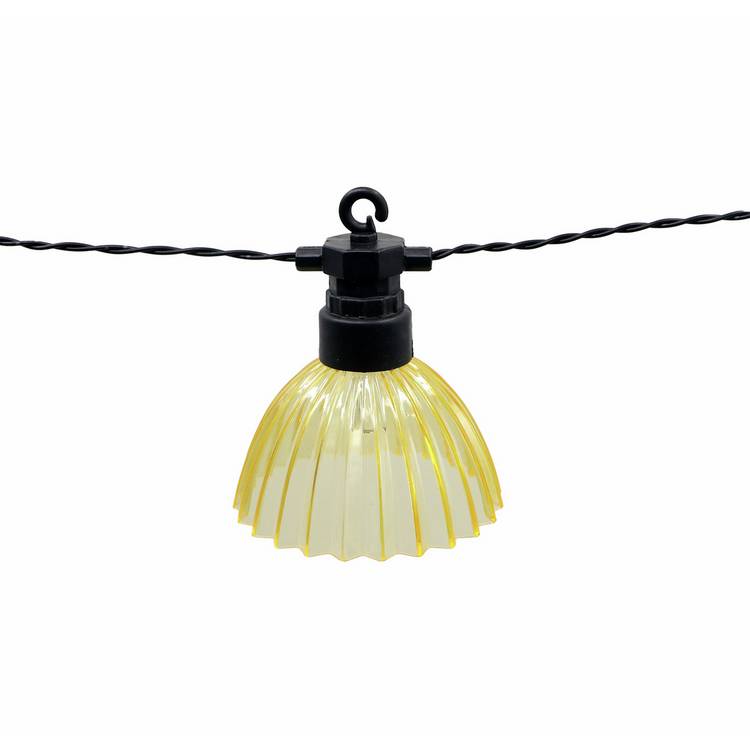 Habitat solar string lights warm white 10 LED, imported from the UK