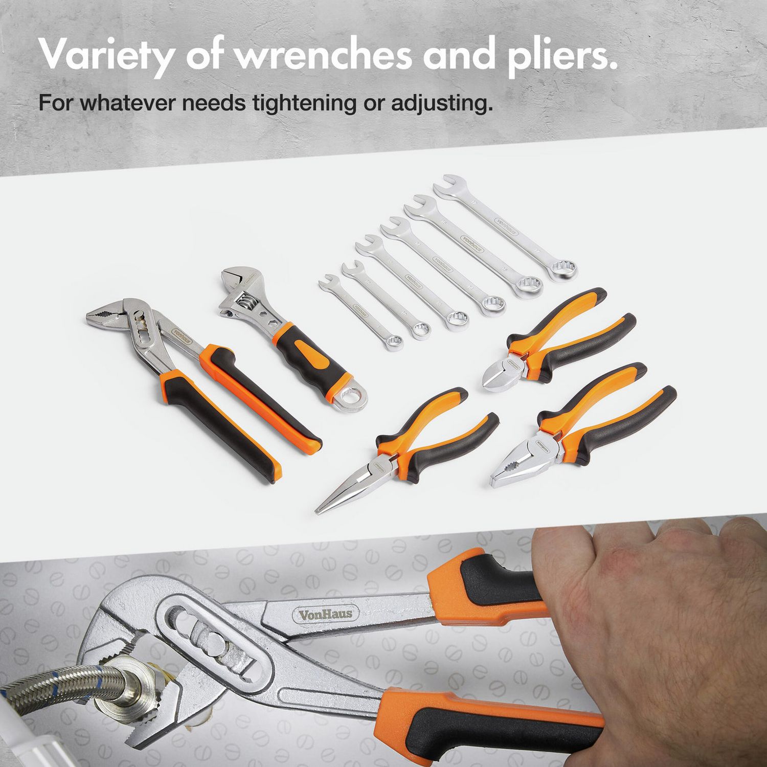 VonHaus 256 piece socket set tool kit (British brand)