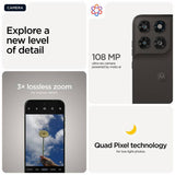 Motorola g77 5G smartphone Olive Black 128GB (British brand)