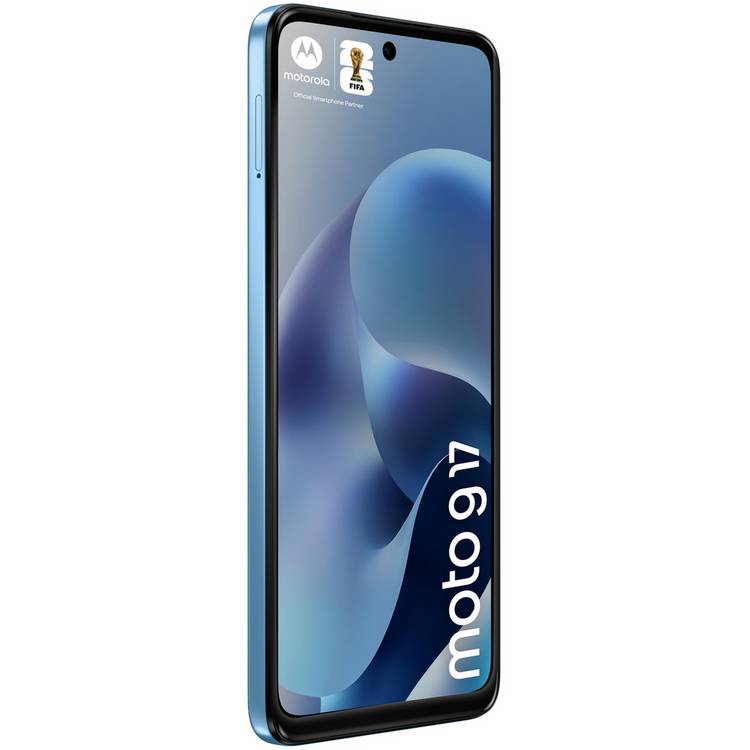 Motorola g17 128GB Alaskan Blue smartphone - British product