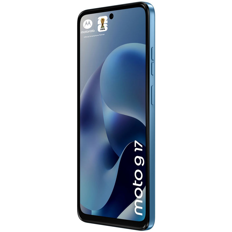Motorola g17 128GB Alaskan Blue smartphone - British product