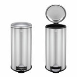 Black+Decker 30 litre stainless steel pedal bin, UK version