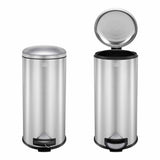 Black+Decker 30 litre stainless steel pedal bin, UK version