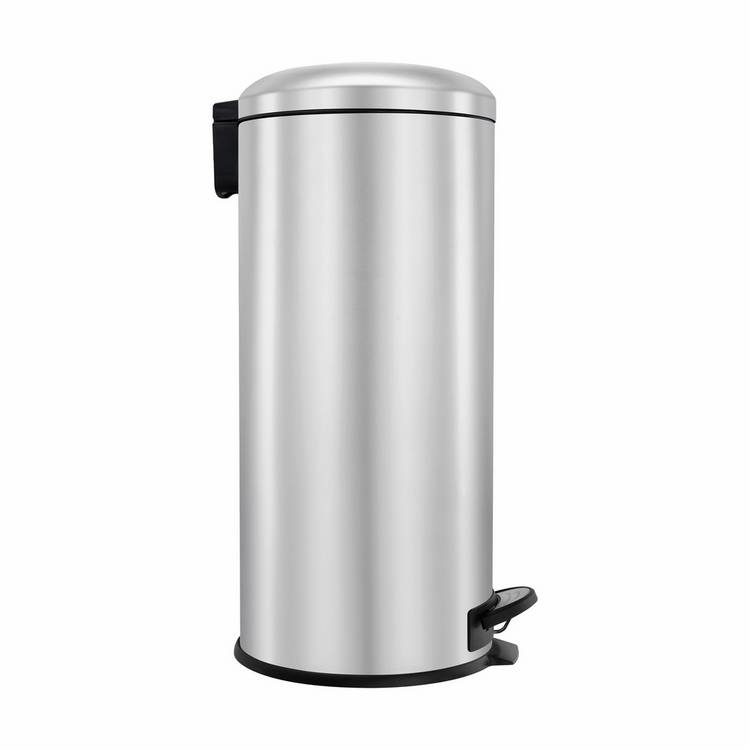 Black+Decker 30 litre stainless steel pedal bin, UK version