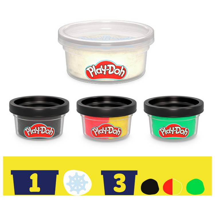 Play-Doh Spiderman Launch & Slide Battle playset with 4 tubs (British brand)