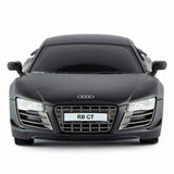 CMJ Audi R8 1:24 RC car black official model, UK version