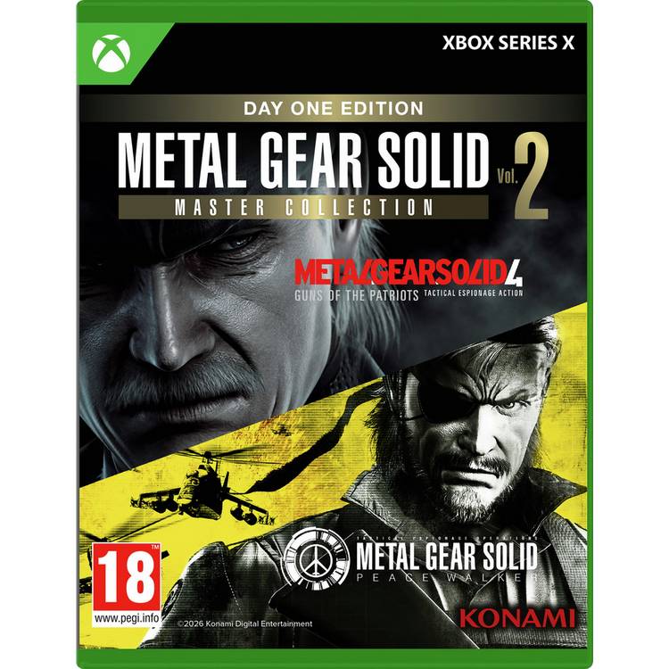Konami Metal Gear Solid Master Collection Vol.2 Xbox game (British brand)