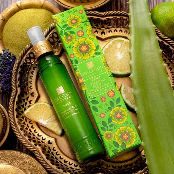 SPA CEYLON Peace relaxing body and pillow mist 100ml, UK version