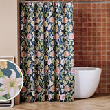 Argos Home Botanical Floral shower curtain 180x180cm - British product