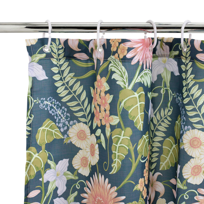 Argos Home Botanical Floral shower curtain 180x180cm - British product
