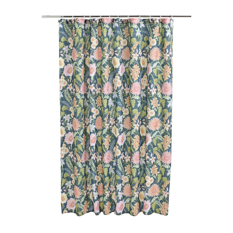 Argos Home Botanical Floral shower curtain 180x180cm - British product