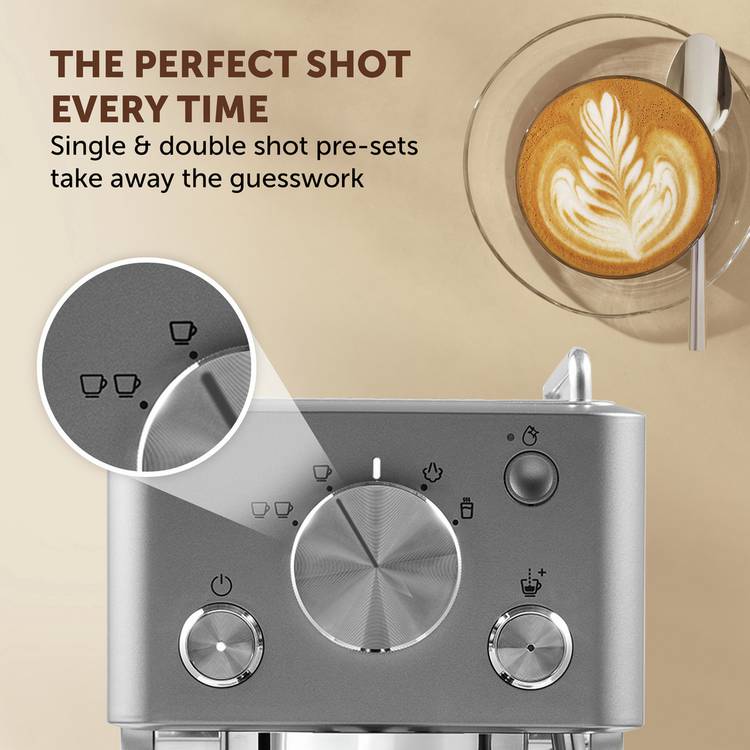 Breville VCF185 Barista Slimline espresso machine, imported from the UK