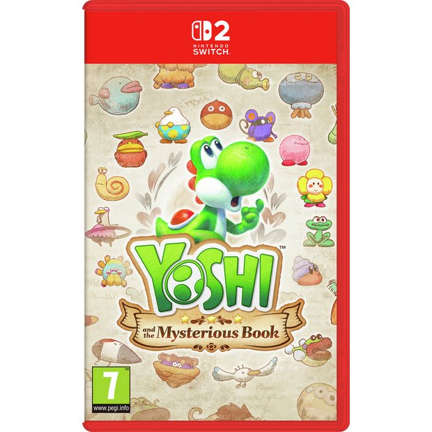 Nintendo Yoshi Mysterious Book Switch 2 game - British product