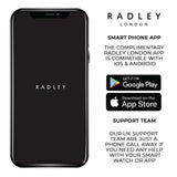 Radley Series 55 white silicone strap smart watch - British product