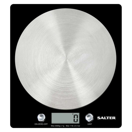 Salter Disc Electronic Scale - Black GOODS Boots   