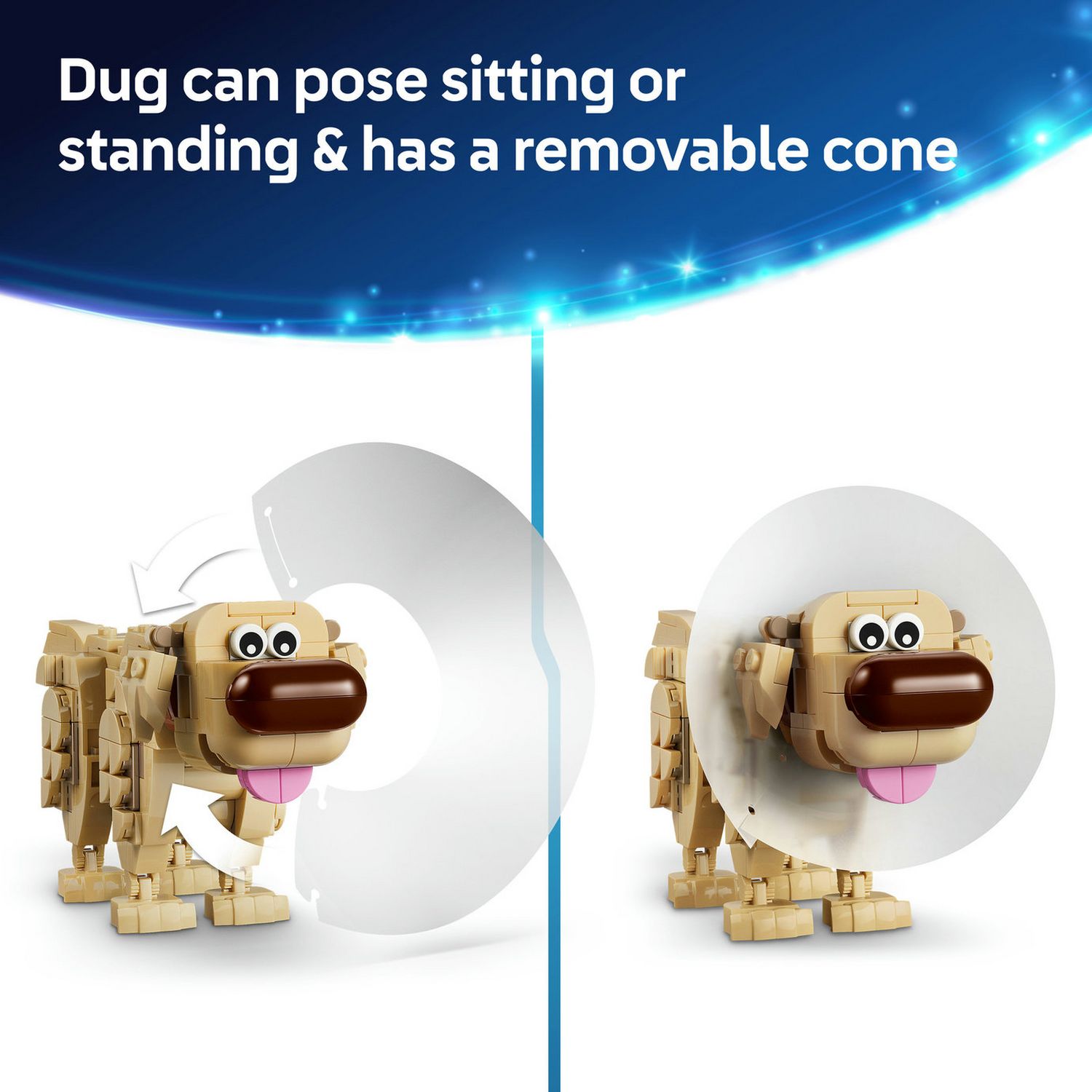 LEGO Kevin & Dug building set 43290, imported from the UK