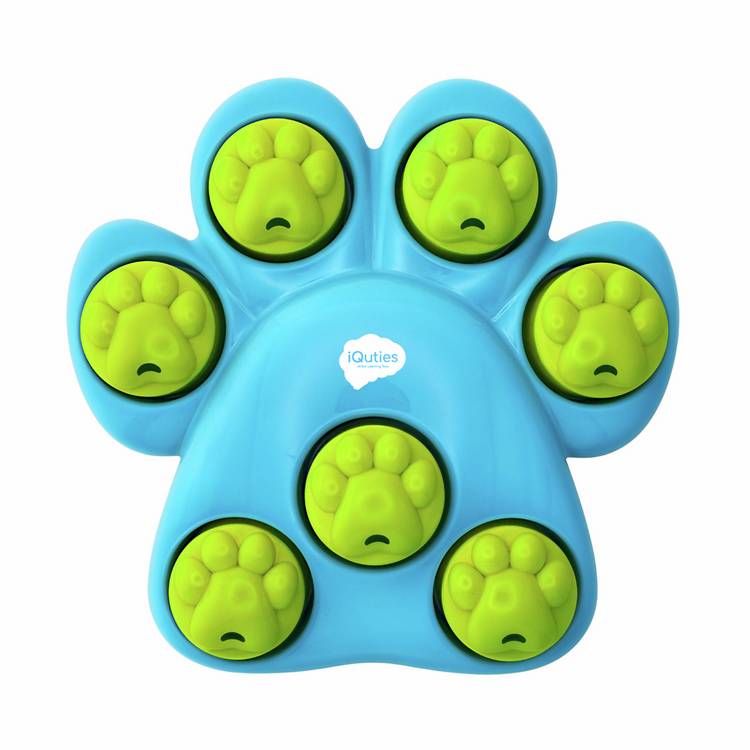 iQuties Paw Hide dog puzzle toy, imported from the UK