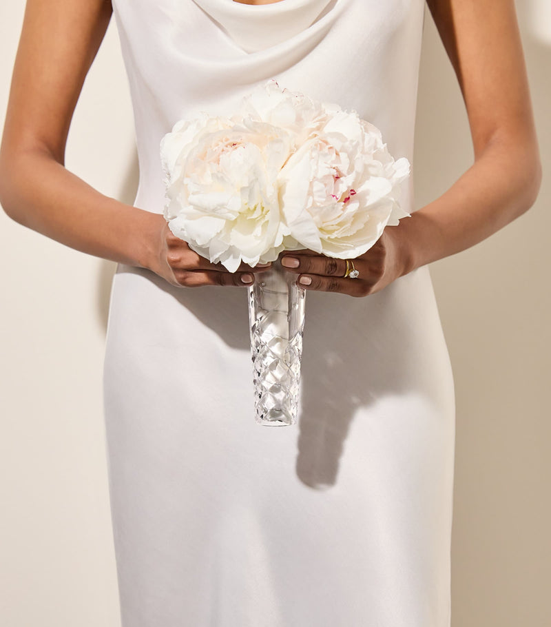 Waterford Crystal Celebrations bouquet holder 16cm (British brand)