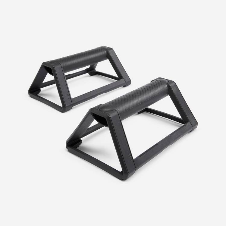 Decathlon ergonomic press up bars stackable grip handles (British brand)