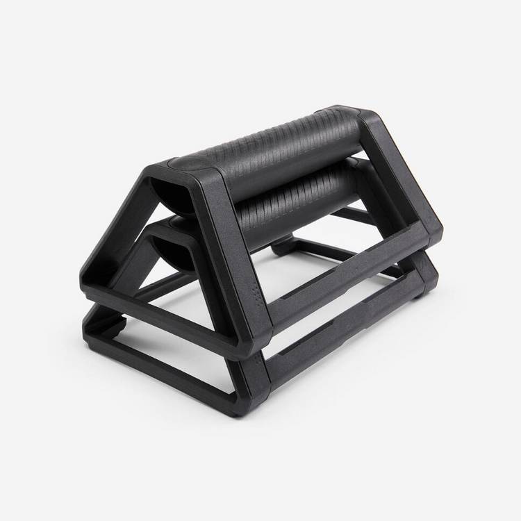 Decathlon ergonomic press up bars stackable grip handles (British brand)