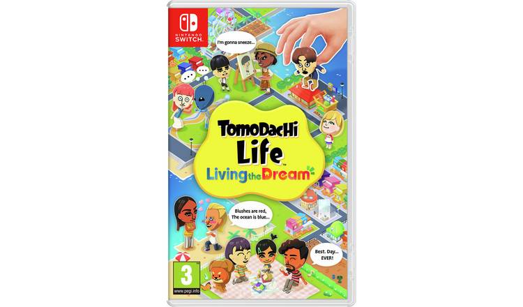 Tomodachi Life Nintendo Switch game imported from the UK