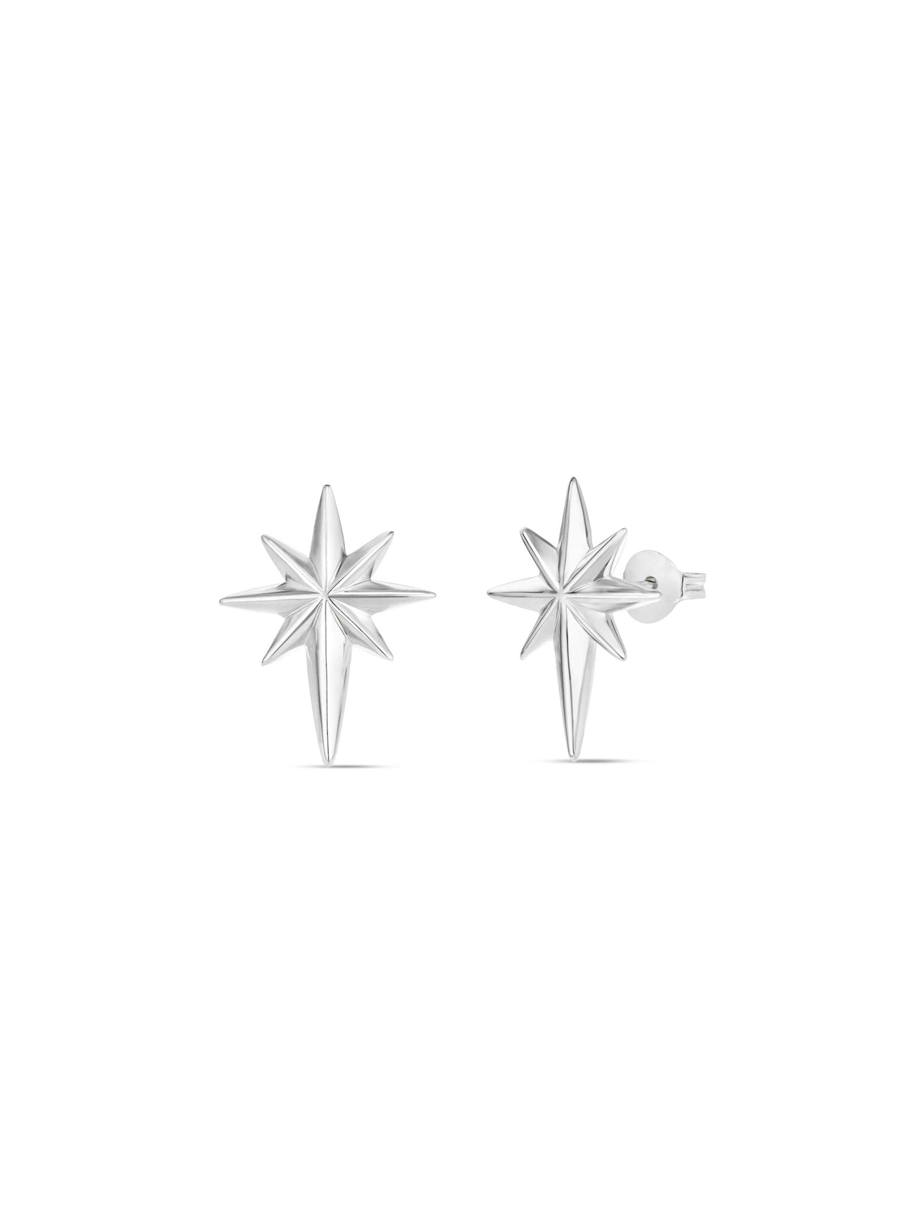 Dinny Hall North Star stud earrings sterling silver - British product