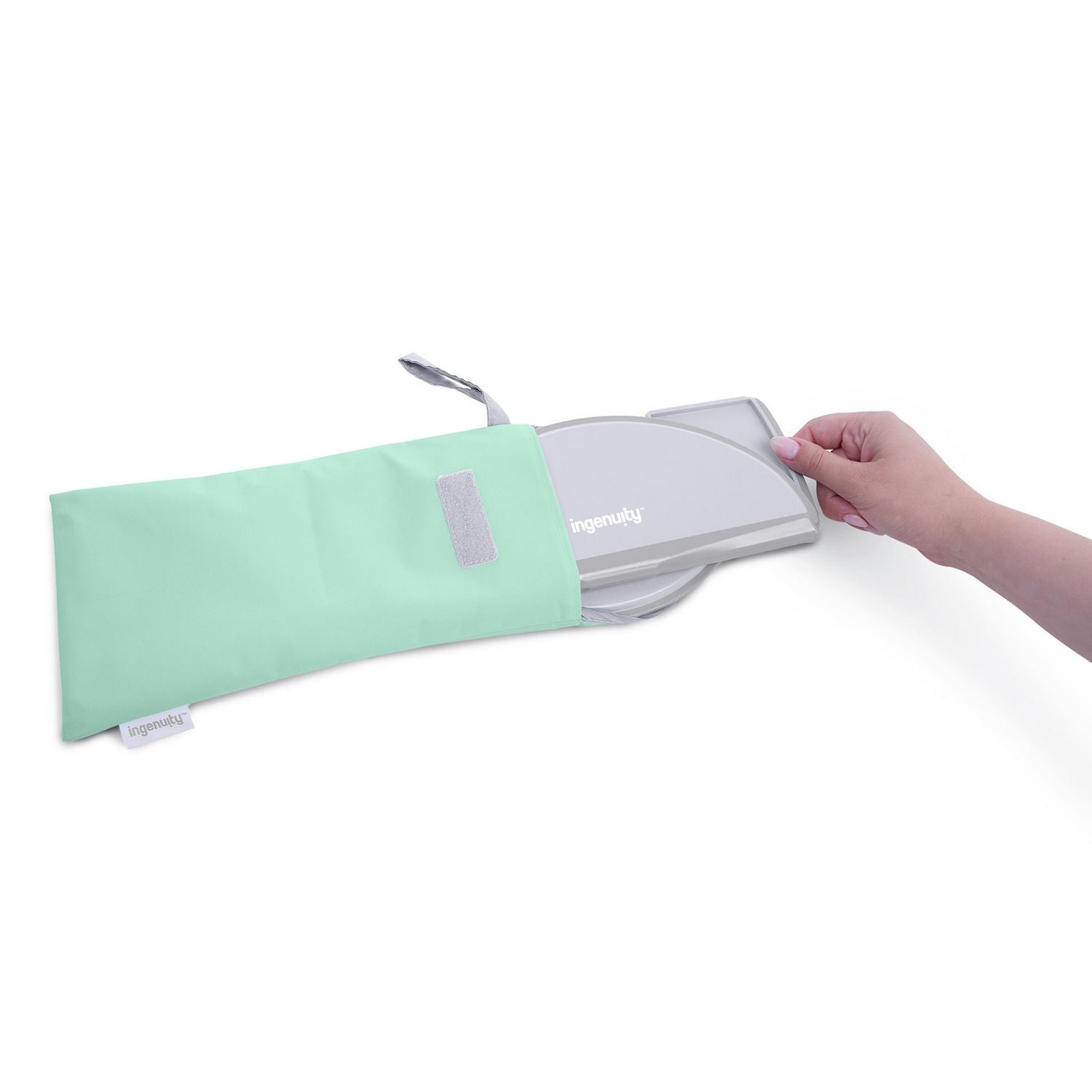 Ingenuity Foldaway toilet trainer seat grey - British product