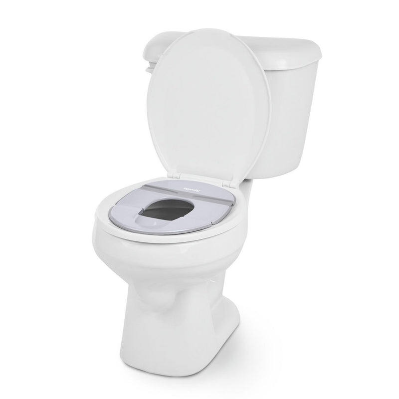Ingenuity Foldaway toilet trainer seat grey - British product