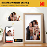 Kodak 15.6 inch Wi-Fi digital photo frame in burlywood (British brand)