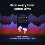 Samsung Galaxy Buds4 Pro true wireless earbuds black, imported from the UK