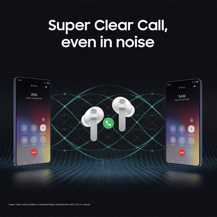 Samsung Galaxy Buds4 Pro true wireless earbuds black, imported from the UK
