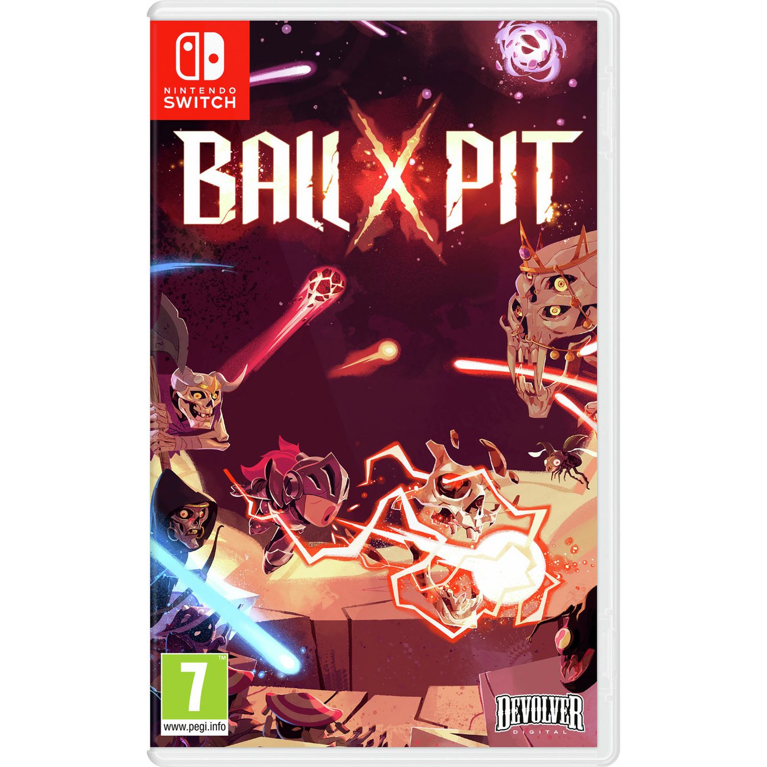 BALL x PIT Nintendo Switch roguelite game, UK version