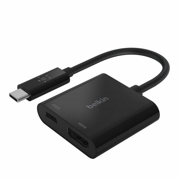 Belkin USB-C to HDMI and charge adaptor 0.06m, UK version