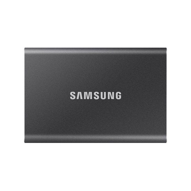 Samsung T7 1TB portable SSD grey, imported from the UK