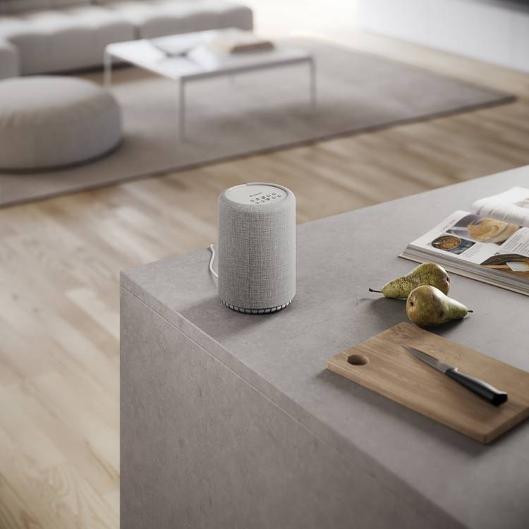 Audio Pro A10 MkII wireless speaker in Light Grey, UK version