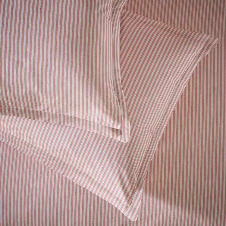 Habitat cotton Oxford stripe blush toddler bedding set, UK version