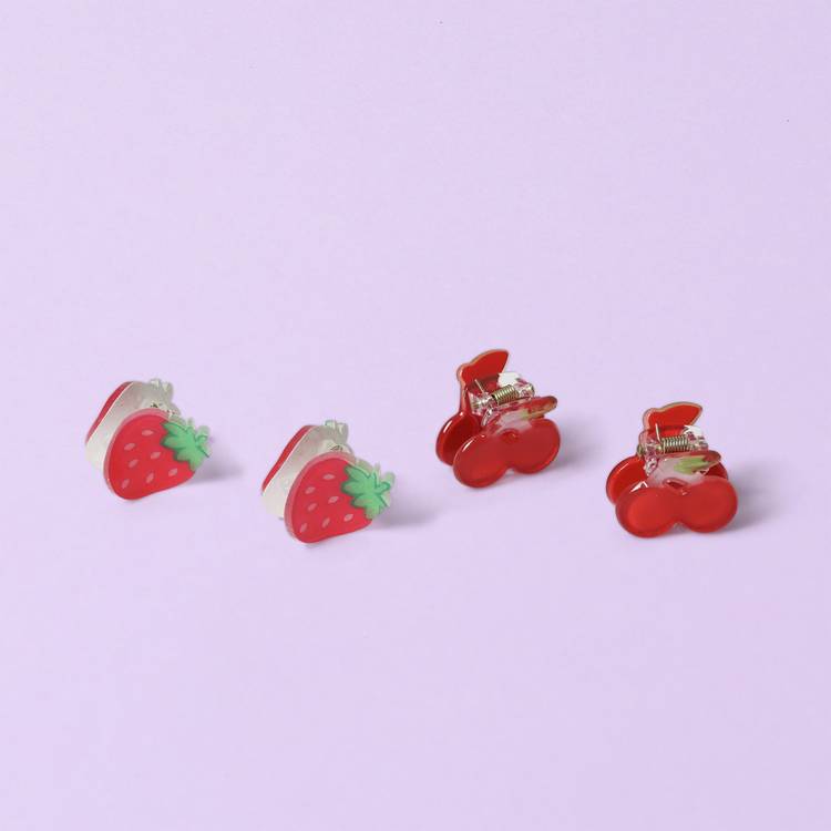 Flitzy fruit mini hair claws, imported from the UK
