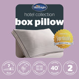 Silentnight Hotel Collection medium box pillow, UK version