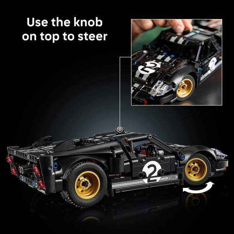 LEGO model kit Ford GT40 MKII 793 pieces, UK version