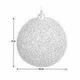 Argos Home natural hemp ball easy fit lampshade 24.5cm (British brand)