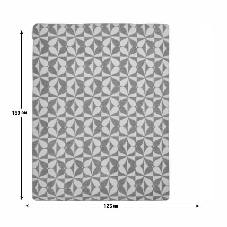 Habitat x Scion Attolo throw brown 150x125cm - British product