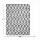 Habitat x Scion Attolo throw brown 150x125cm - British product