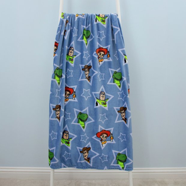 Toy Story fleece throw blue 150x100cm - British product