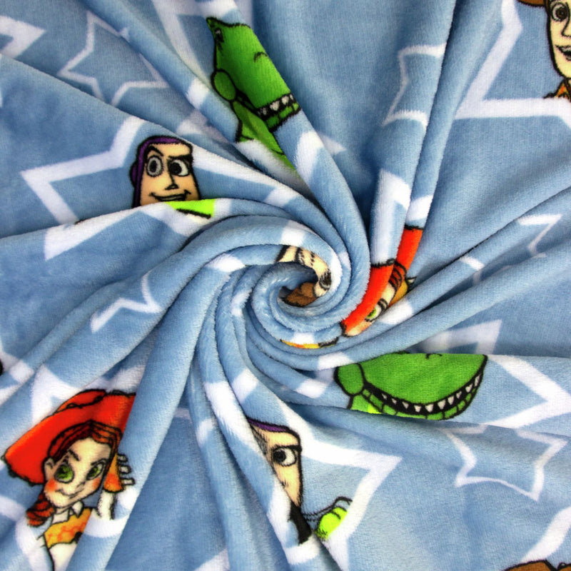 Toy Story fleece throw blue 150x100cm - British product