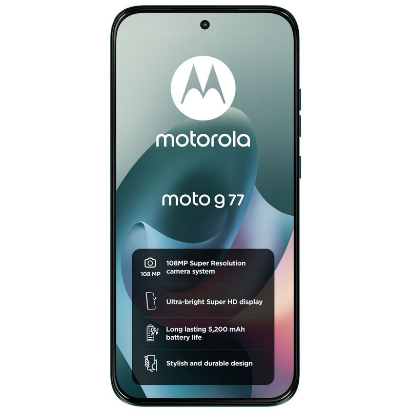 Motorola g77 5G 128GB AI mobile phone Spruce, imported from the UK
