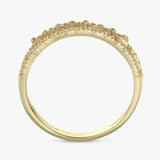 Revere gold-plated silver double band ring large, UK version