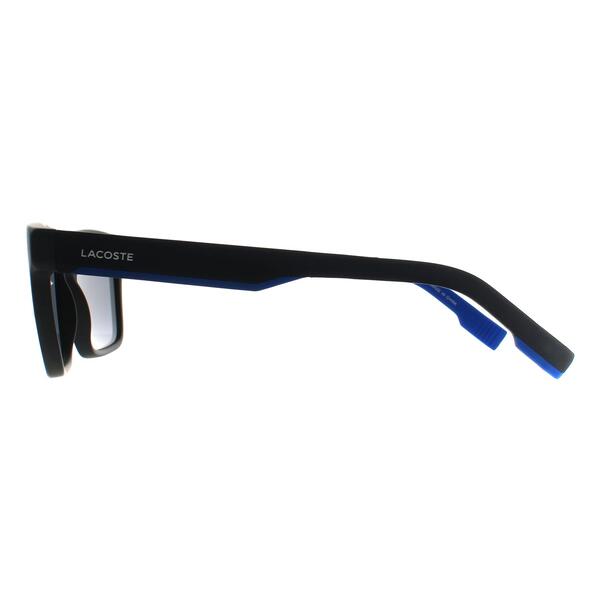 Lacoste L998S sunglasses matte black blue, imported from the UK
